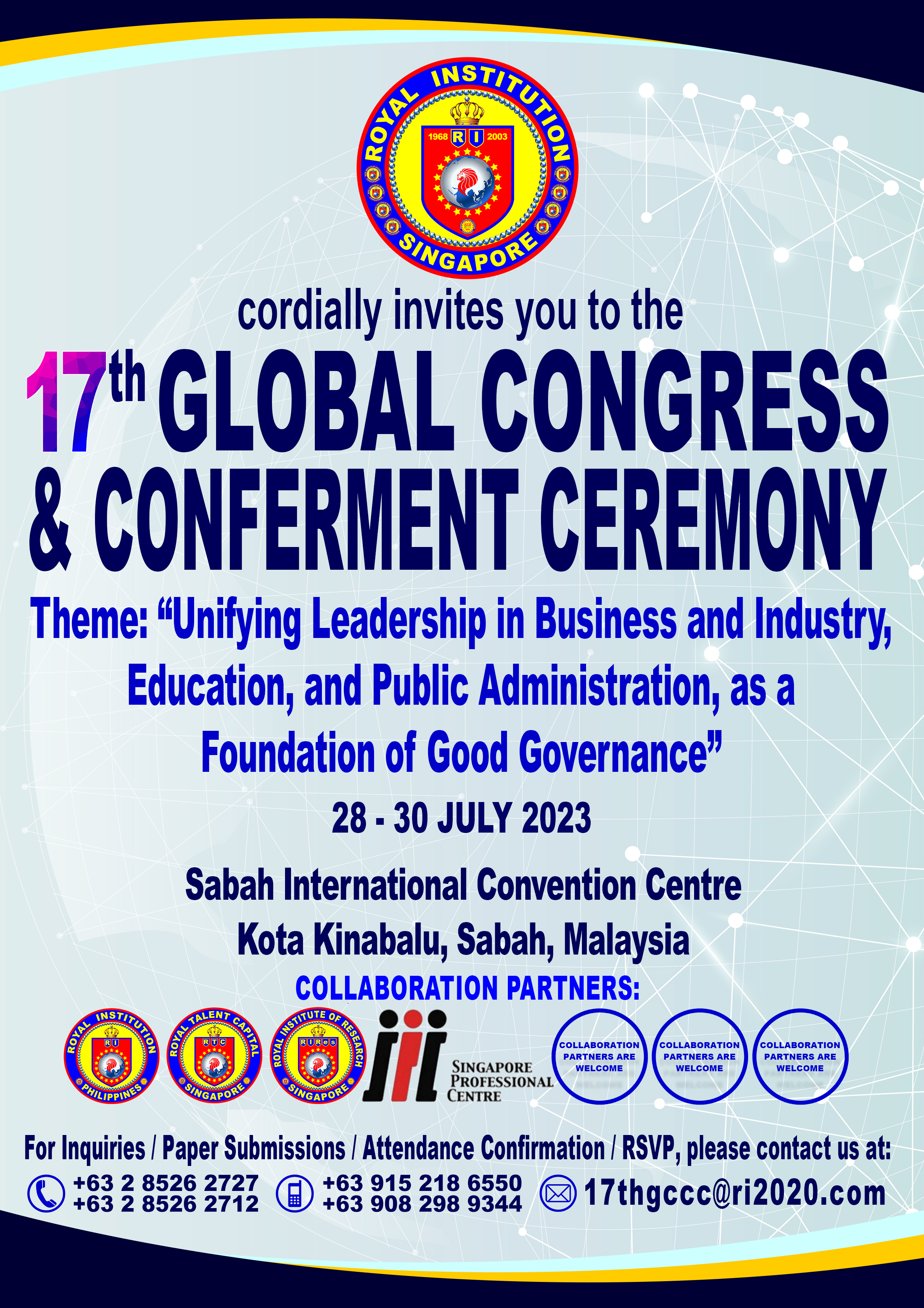 17th Global Congress & Conferment Ceremony photo 3