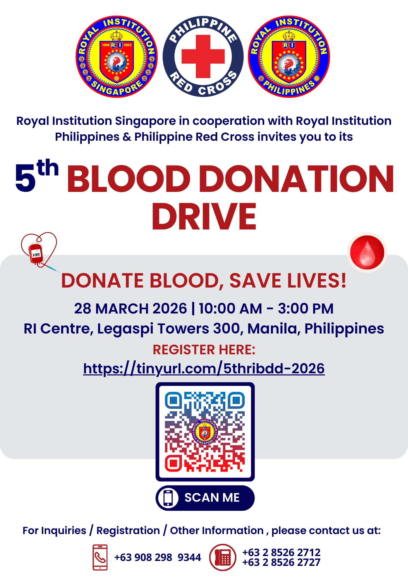 Royal Institution's 5th Blood Donation Drive