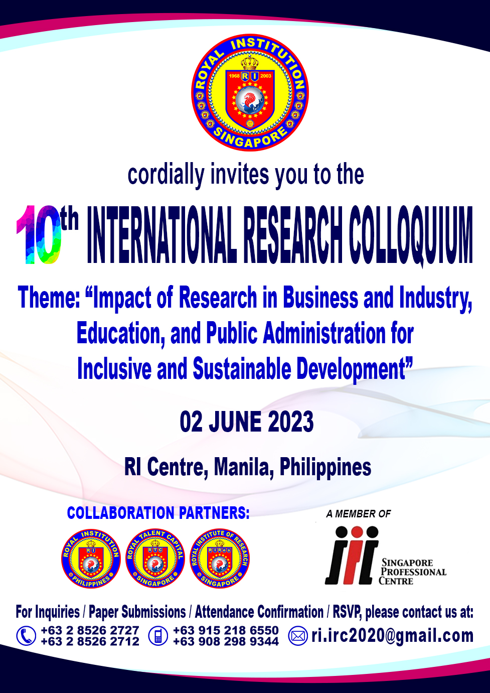Royal Institution's 10th International Research Colloquium photo 3