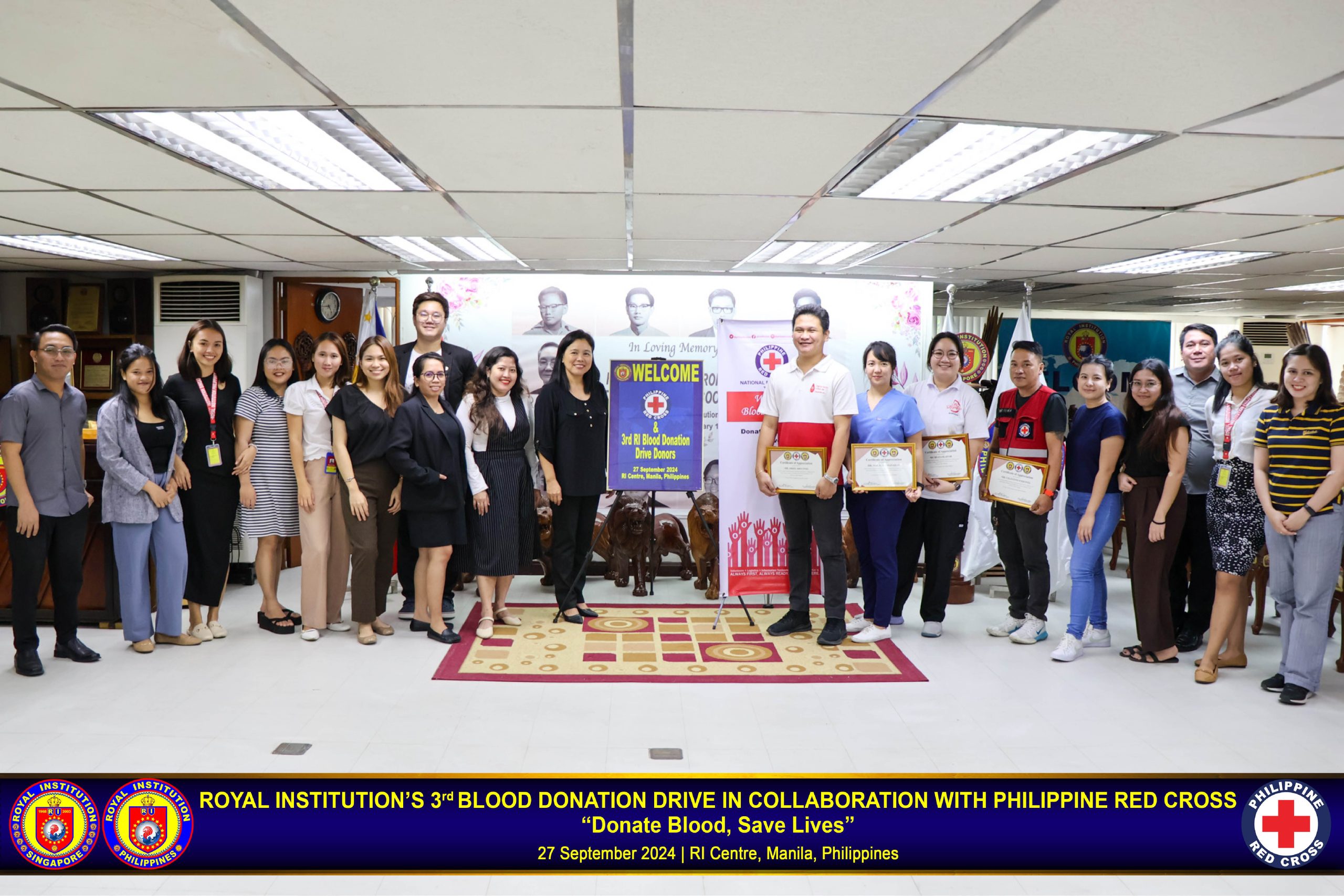 3rd RI Blood Donation Drive | 27 September 2024