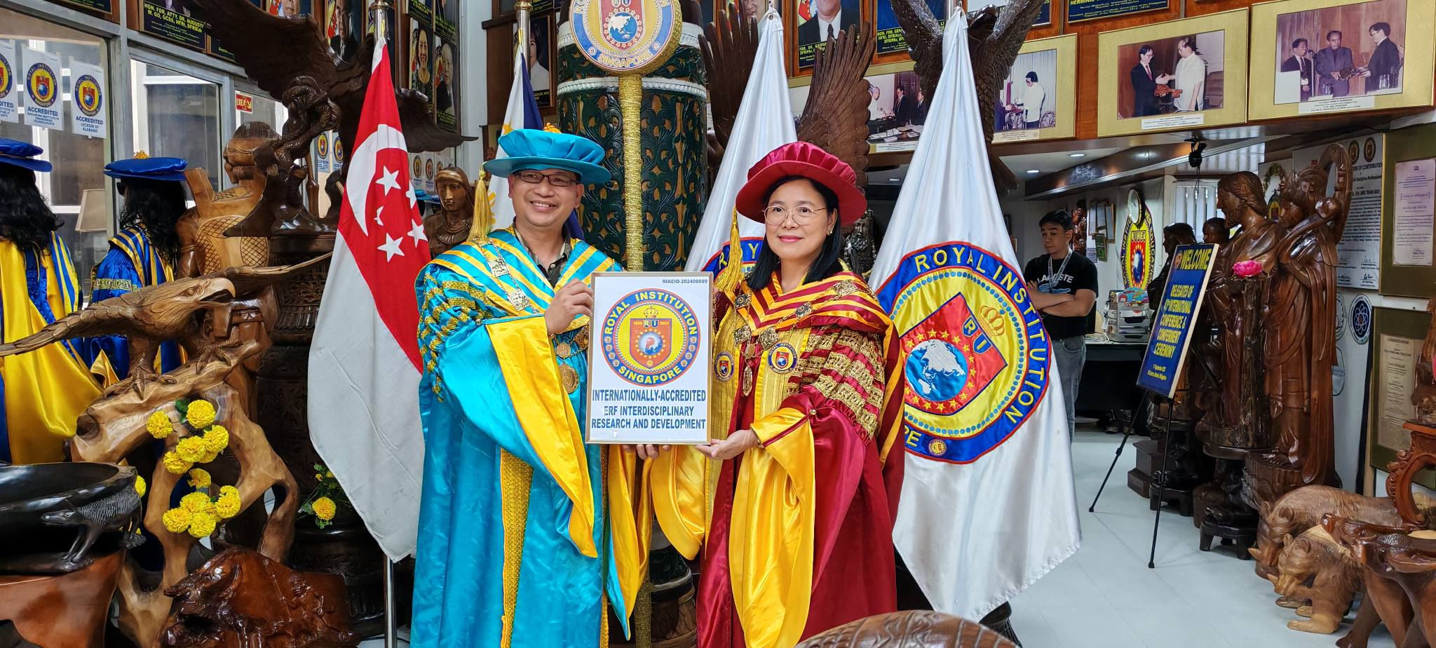 Vice President for Training and Research, Dr. Edwin Ferrer obtained a new international certification!