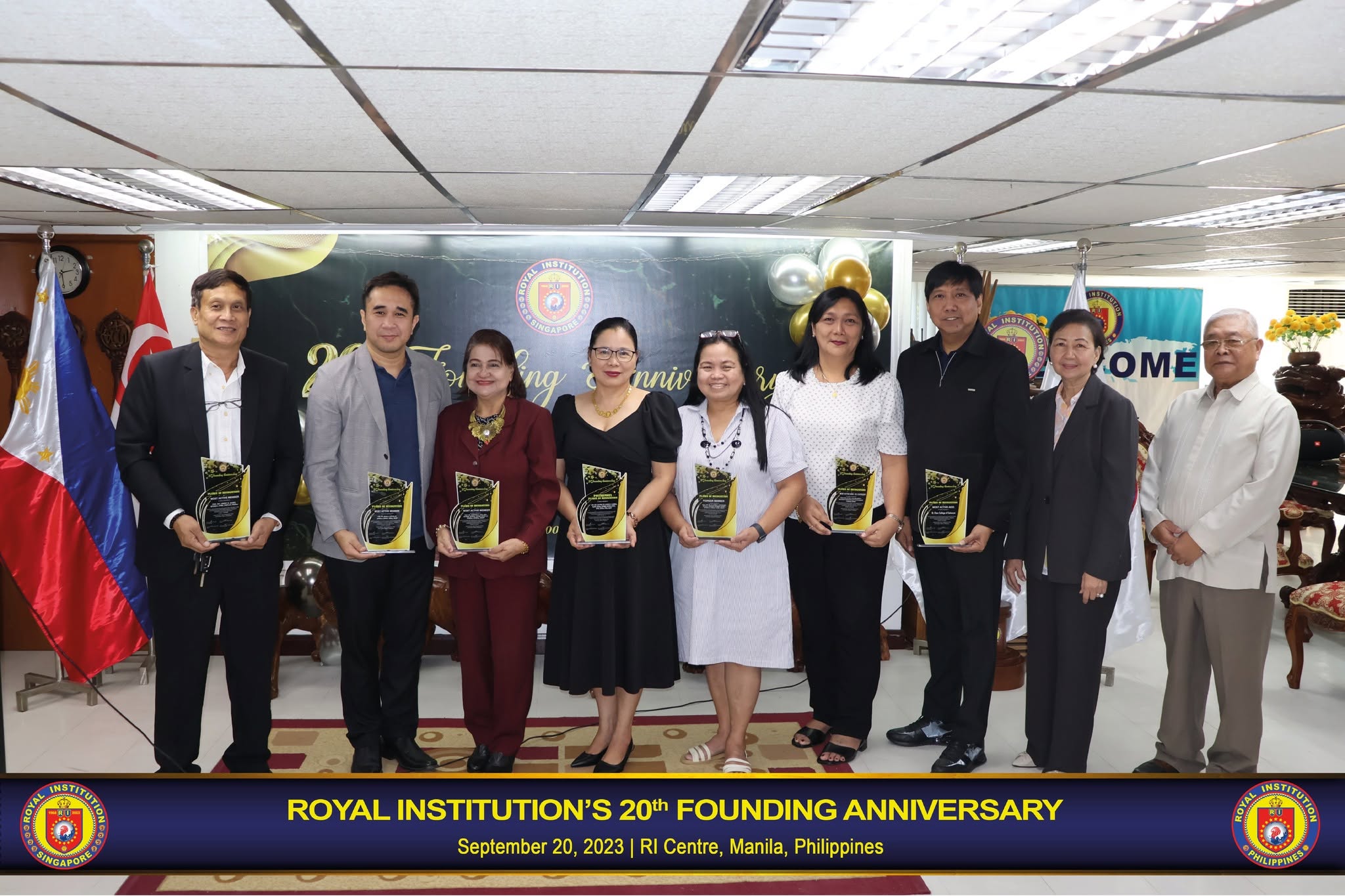 RI's 20th Founding Anniversary