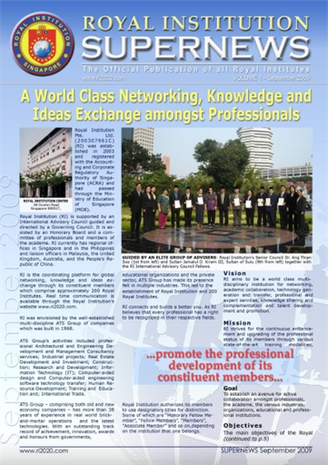 Royal Institution SuperNews Volume 1 - 2009