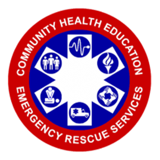 Community Health Education Emergency Rescue Services Logo